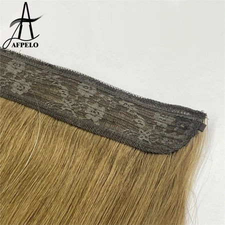 Raw halo hair extension