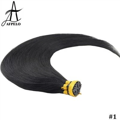 Ekstensi Rambut Gelombang Longgar I Tip
